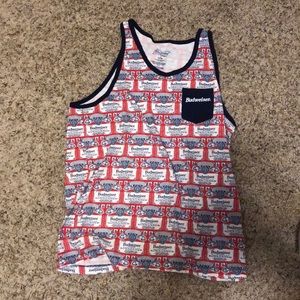 Budweiser pocket tank top